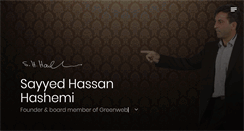 Desktop Screenshot of hashemi.net